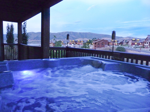 Private Hot Tub, Lower Level